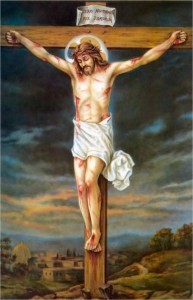 Chúa Jesus bị đóng đinh câu rút trên thập giá