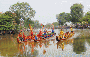 Lễ hội đua thuyền làng Đăm