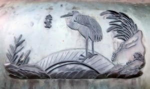 Hình chim ông lão (thốc thu) trên Huyền Đỉnh