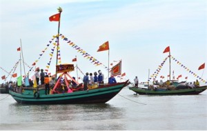 Lễ hội cầu ngư ở Nhượng Bạn
