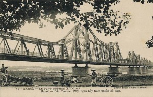Cầu Long Biên hồi đầu thế kỉ XX