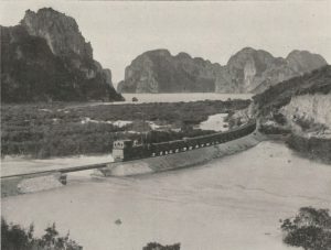 Đường sắt mỏ Hà Tu (Nguồn: Thư viện quốc gia Pháp)